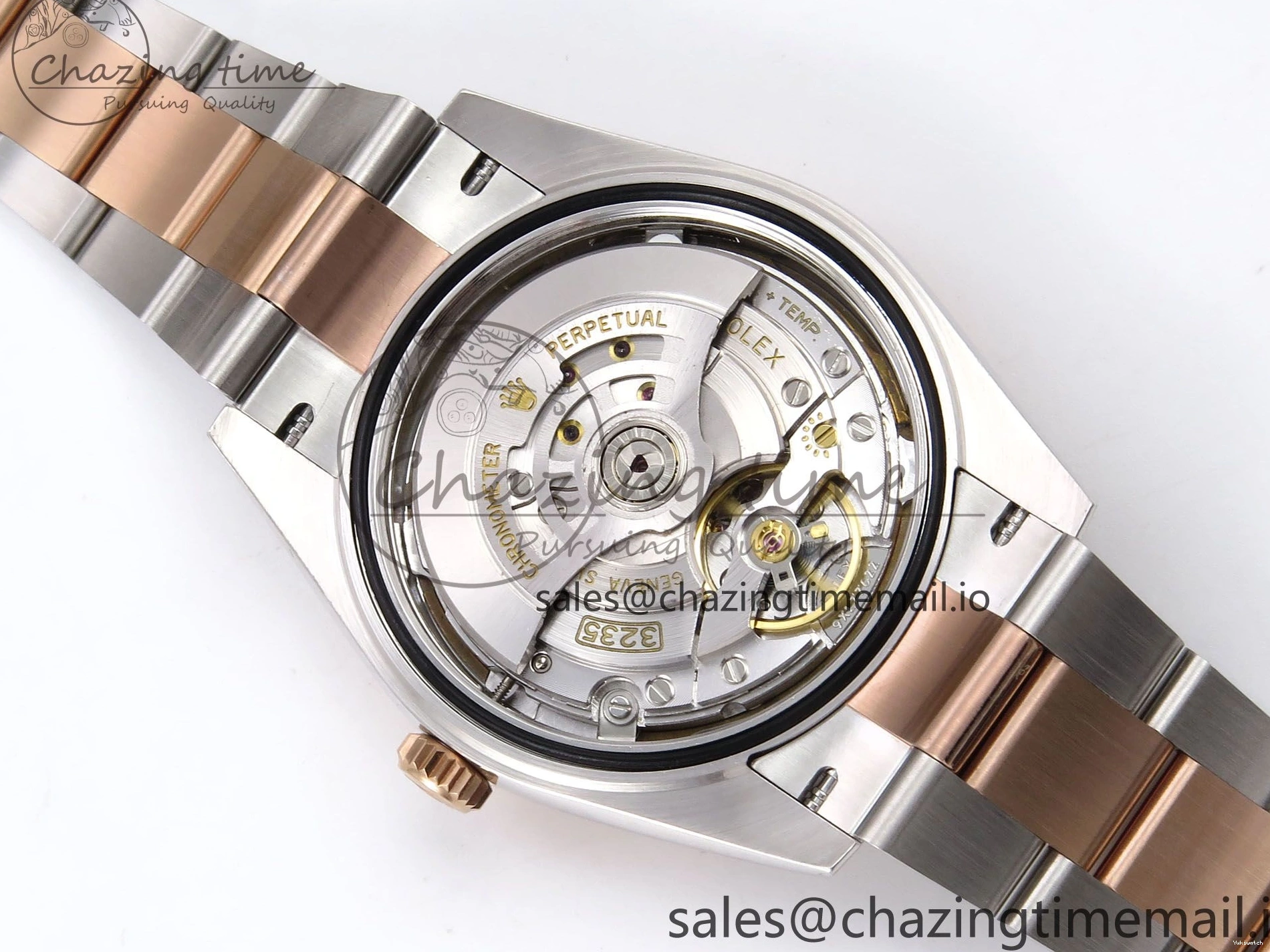 1:1 126331 Bracelet RG 904L DateJust Oyster SH3235（Gain on SS RG 41 Best Edition Steel Weight） Diamonds Dial ARF 0414